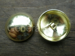 Knoflík mosazný čočka 15 mm