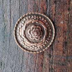 Měděný knoflík 22 mm