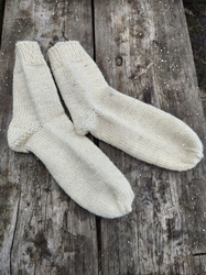 Pletené vlněné ponožky 43 -45