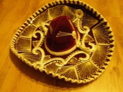 Mexické sombrero.(D)