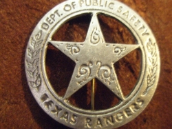 Šerifská hvězda-Texas Rangers